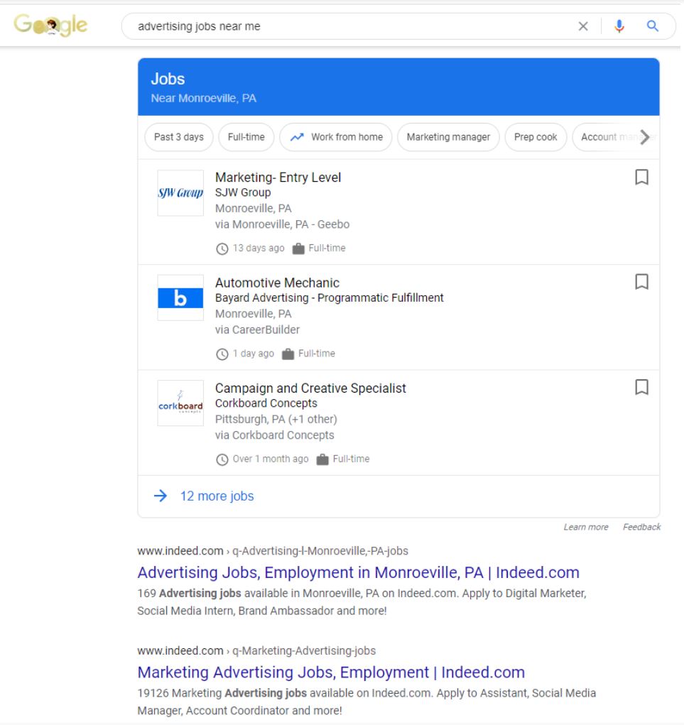 02 advertising jobs near me google jobs search results