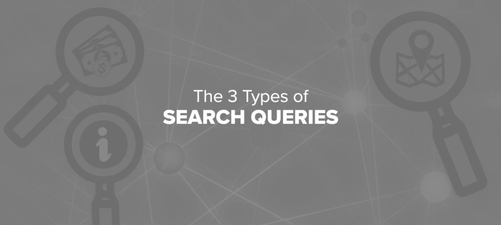 Three Types of Search Queries