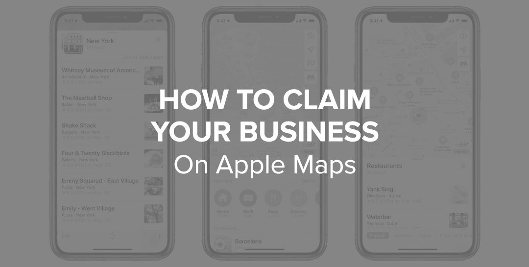 How To Claim Your Business On Apple Maps