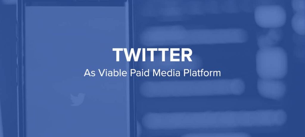 Twitter As Viable Media Platform