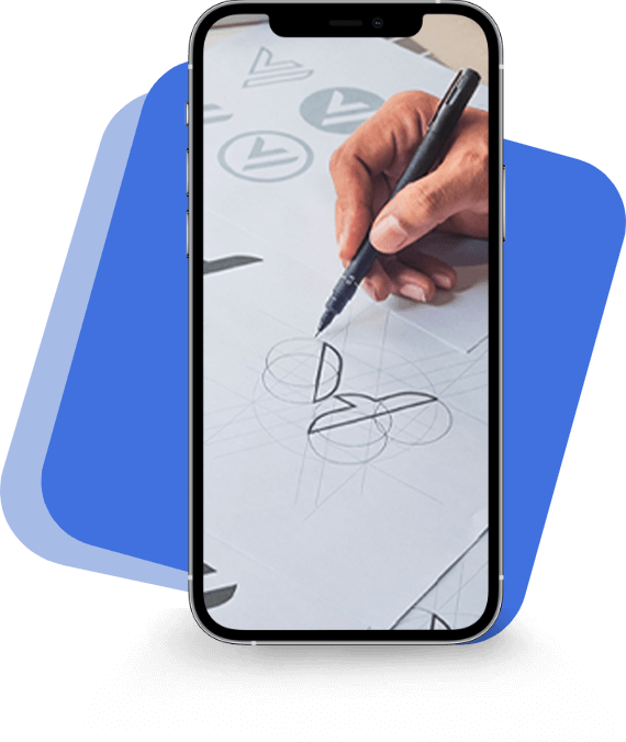 Creative services phone@2x UI UX Design