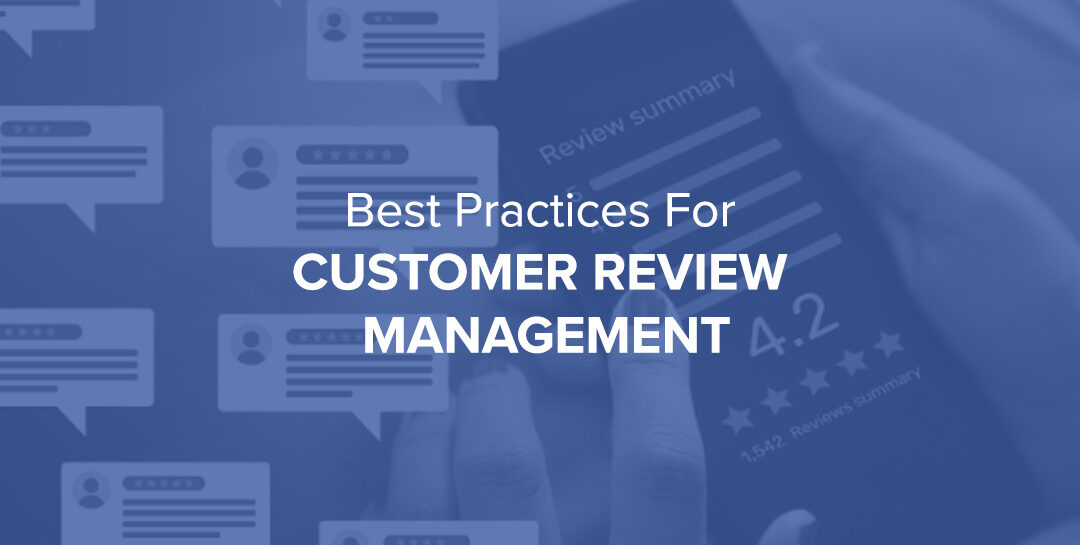 Best Practices For Customer Review Management