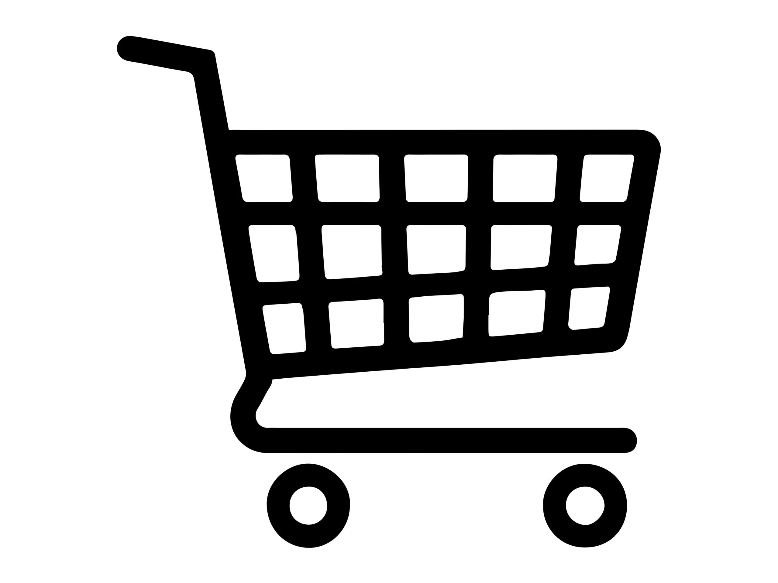 shopping cart graphic to represent the Facebook Commerce Manager