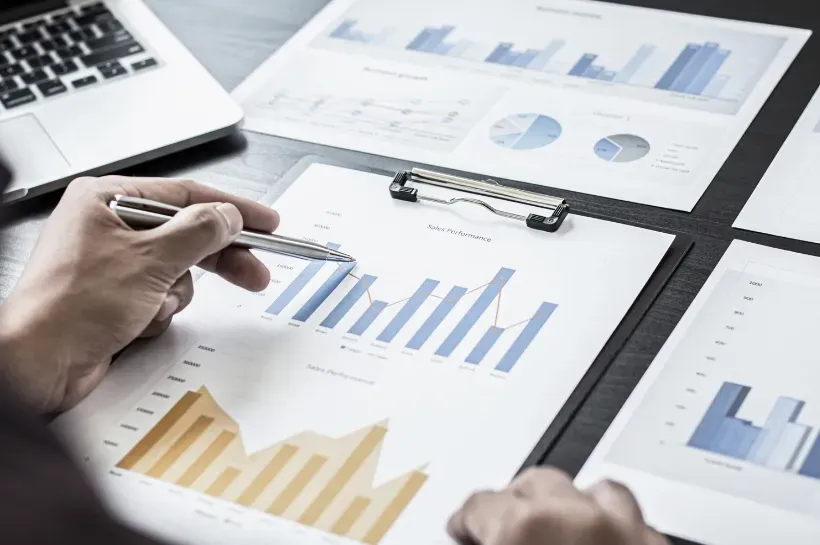 analyzing the data to adjust