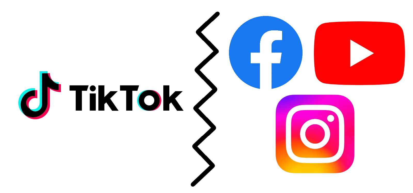 tiktok vs other social media platforms