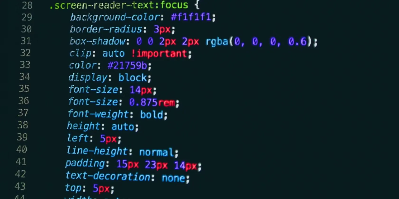 coding on a computer