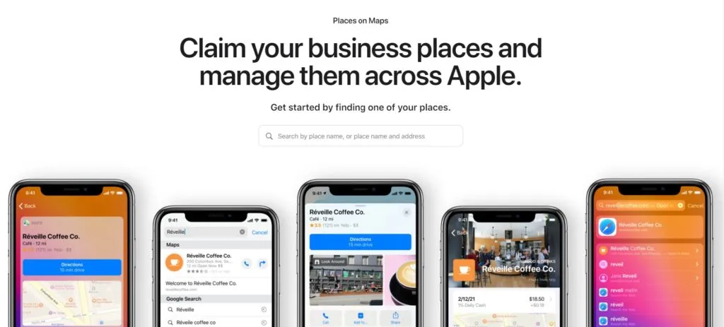 claim your business on apple